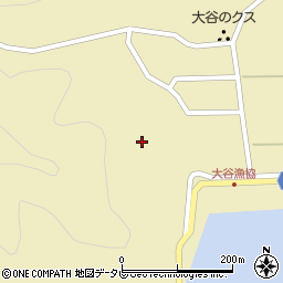 高知県須崎市大谷1056周辺の地図