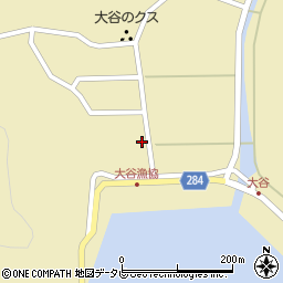 高知県須崎市大谷428周辺の地図