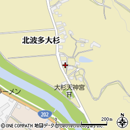 佐賀県唐津市北波多大杉1523周辺の地図