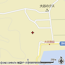 高知県須崎市大谷241周辺の地図