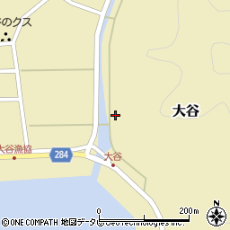 高知県須崎市大谷947周辺の地図