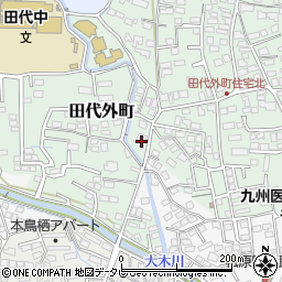 佐賀県鳥栖市田代外町1517-4周辺の地図