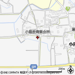 福岡県朝倉市小隈408周辺の地図