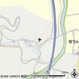 愛媛県西予市宇和町新城763周辺の地図