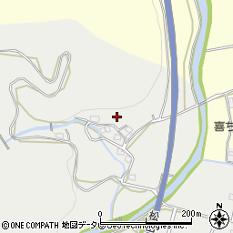 愛媛県西予市宇和町新城766-1周辺の地図
