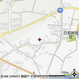 福岡県朝倉市須川2611周辺の地図