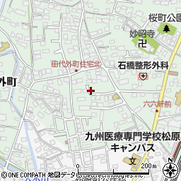 佐賀県鳥栖市田代外町589周辺の地図