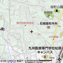 佐賀県鳥栖市田代外町589-10周辺の地図