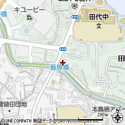 マウンテンビレッジー７田代周辺の地図