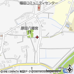 福岡県朝倉市小隈561周辺の地図