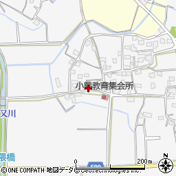 福岡県朝倉市小隈401周辺の地図