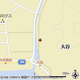 高知県須崎市大谷700周辺の地図