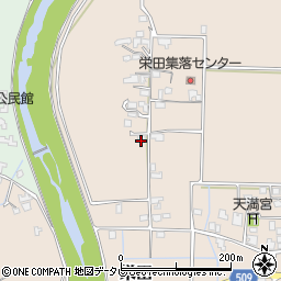 福岡県三井郡大刀洗町栄田1447-1周辺の地図