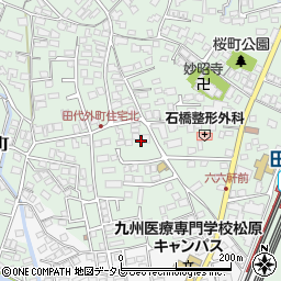 佐賀県鳥栖市田代外町576周辺の地図