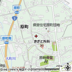 佐賀県鳥栖市原町周辺の地図