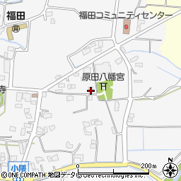福岡県朝倉市小隈248周辺の地図