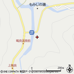 耶馬渓観光ホテル周辺の地図