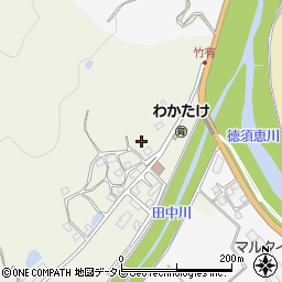 佐賀県唐津市北波多竹有周辺の地図
