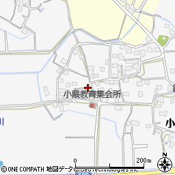 福岡県朝倉市小隈374周辺の地図