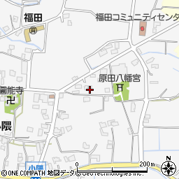 福岡県朝倉市小隈251周辺の地図