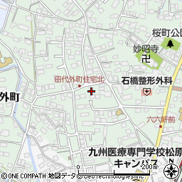 佐賀県鳥栖市田代外町575周辺の地図