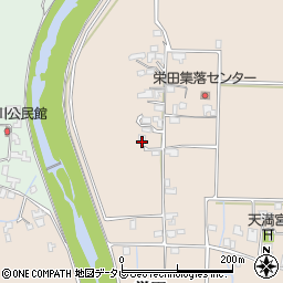福岡県三井郡大刀洗町栄田1448周辺の地図