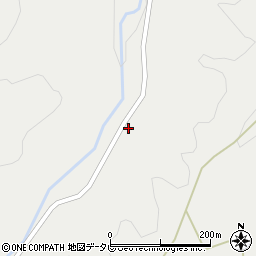 大分県杵築市山香町大字久木野尾1484周辺の地図