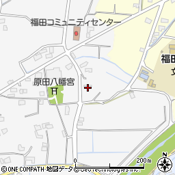 福岡県朝倉市小隈570-2周辺の地図