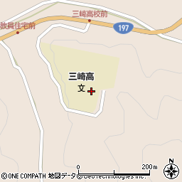 愛媛県立三崎高等学校周辺の地図