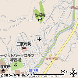 愛媛県西予市三瓶町朝立2-11-2周辺の地図