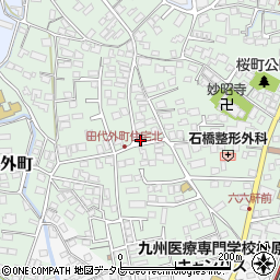 佐賀県鳥栖市田代外町574周辺の地図