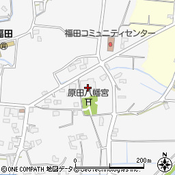 福岡県朝倉市小隈240周辺の地図