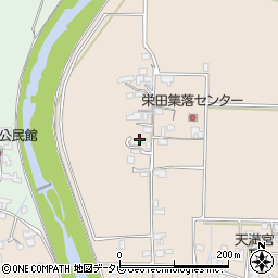 福岡県三井郡大刀洗町栄田1399周辺の地図