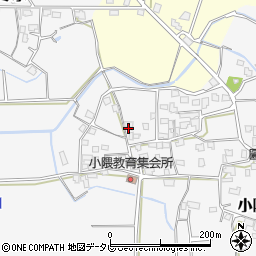 福岡県朝倉市小隈353周辺の地図