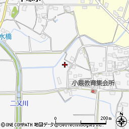 福岡県朝倉市小隈386周辺の地図