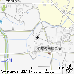 福岡県朝倉市小隈368周辺の地図