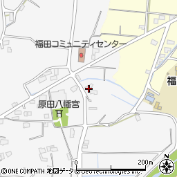 福岡県朝倉市小隈569-2周辺の地図
