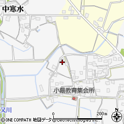福岡県朝倉市小隈364周辺の地図