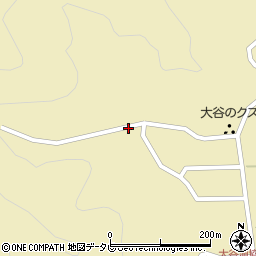 高知県須崎市大谷278周辺の地図