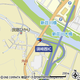 須崎西ＩＣ周辺の地図