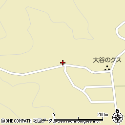 高知県須崎市大谷280周辺の地図