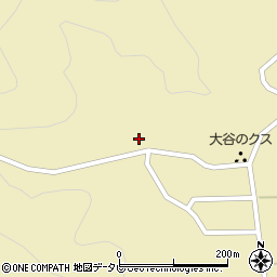 高知県須崎市大谷281周辺の地図