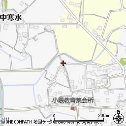 福岡県朝倉市小隈362-2周辺の地図