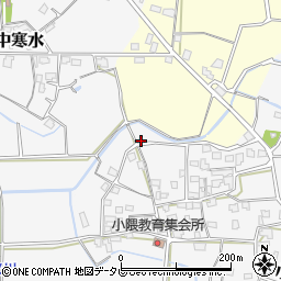 福岡県朝倉市小隈361周辺の地図