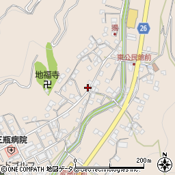 愛媛県西予市三瓶町朝立2-119周辺の地図