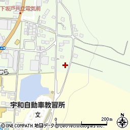 愛媛県西予市宇和町坂戸1219周辺の地図