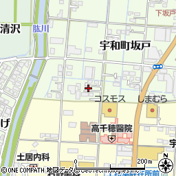 愛媛県西予市宇和町坂戸665周辺の地図