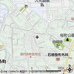 佐賀県鳥栖市田代外町1488周辺の地図