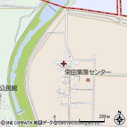 福岡県三井郡大刀洗町栄田1389周辺の地図