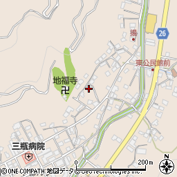 愛媛県西予市三瓶町朝立2-235周辺の地図